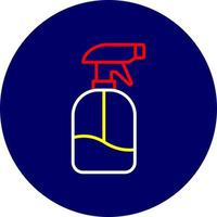 Spray Bottle Creative Icon Design vector