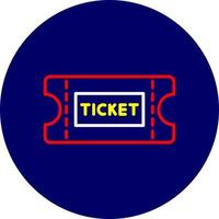 Tickets Creative Icon Design vector