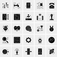 25 Universal Business Icons Vector Creative Icon Illustration to use in web and Mobile Related project