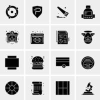 16 Business Universal Icons Vector Creative Icon Illustration to use in web and Mobile Related project