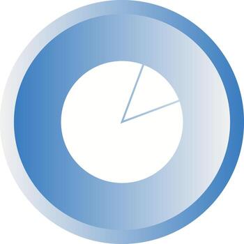 Unique Data Usage Vector Glyph Icon