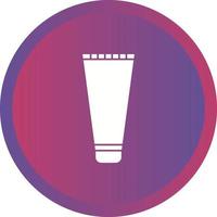 Unique Shaving Cream Vector Glyph Icon