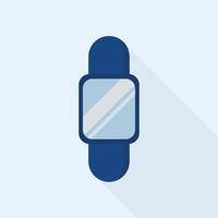 Sport smart watch icon, flat style vector