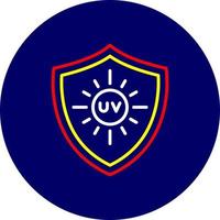 Uv Creative Icon Design vector