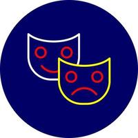 Comedy Creative Icon Design vector