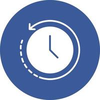 Back In Time Vector  Icon