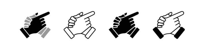 friendly handshake icon  set,Business agreement handshake icon in different style vector illustration