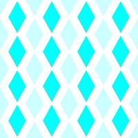 Seamless geometric repeating pattern of contrasting blue rhombus vector