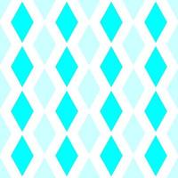 Seamless geometric repeating pattern of contrasting blue rhombus vector