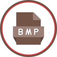 Bmp File Format Icon vector