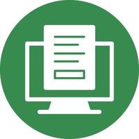 Predictive Analytics Vector Icon Design