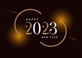 Background 2023 new year vector illustration design vector