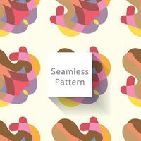 New abstract seamless pattern vector