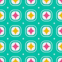 Colorful geometric pattern. Bright and colorful geometric shape seamless pattern background. Use for fabric, textile, home interior decoration elements, upholstery, wrapping. vector