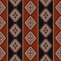 Ethnic southwest pattern. Ethnic tribal geometric southwest diamond stripes seamless pattern background. Ethnic geometric pattern for fabric, textile, home decoration elements, upholstery. vector