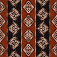 Ethnic southwest pattern. Ethnic tribal geometric southwest diamond stripes seamless pattern background. Ethnic geometric pattern for fabric, textile, home decoration elements, upholstery. vector