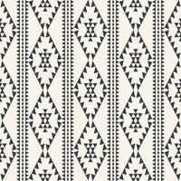 Ethnic southwest pattern. Aztec Navajo geometric diamond triangle stripes seamless pattern background. Use for fabric, textile, home interior decoration elements, upholstery, wrapping. vector