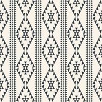 Ethnic southwest pattern. Aztec Navajo geometric diamond triangle stripes seamless pattern background. Use for fabric, textile, home interior decoration elements, upholstery, wrapping. vector