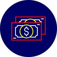 Money Creative Icon Design vector