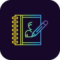 Sketch Creative Icon Design vector