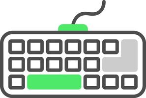 Keyboard Creative Icon Design vector