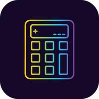 Calculator Creative Icon Design vector