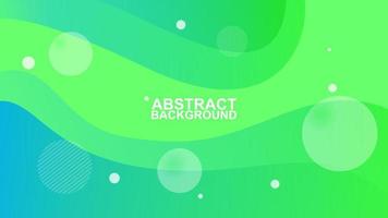 abstract modern trendy wavy green blue with cirlce background vector illustration EPS10.eps