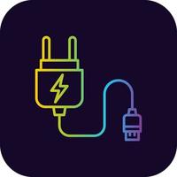 Charger Creative Icon Design vector