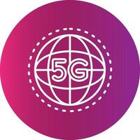 5g Creative Icon Design vector