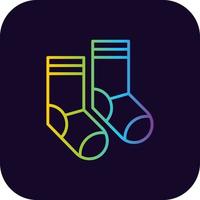 Socks Creative Icon Design vector