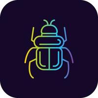 Beetle Creative Icon Design vector