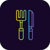 Cutlery Creative Icon Design vector