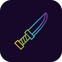 knife Creative Icon Design vector