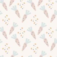 Seamless pattern for baby textile vector