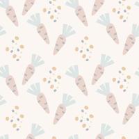 Seamless pattern for baby textile vector