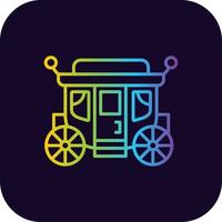 Carriage Creative Icon Design vector