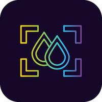 Blur Creative Icon Design vector