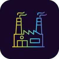 Factory Creative Icon Design vector