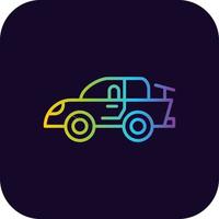 Car Creative Icon Design vector