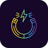 Magnet Creative Icon Design vector