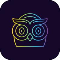 Owl Creative Icon Design vector