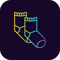 Sock Creative Icon Design vector