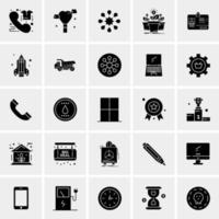 25 Universal Business Icons Vector Creative Icon Illustration to use in web and Mobile Related project