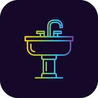 Sink Creative Icon Design vector