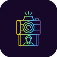 diseño de icono creativo de fotos instantáneas vector