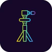 Tripod Creative Icon Design vector