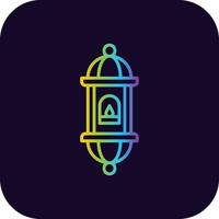 Lantern Creative Icon Design vector