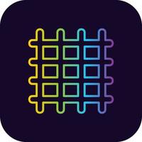 Grid Creative Icon Design vector