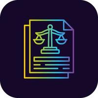 Justice Creative Icon Design vector