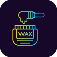 Wax Creative Icon Design vector